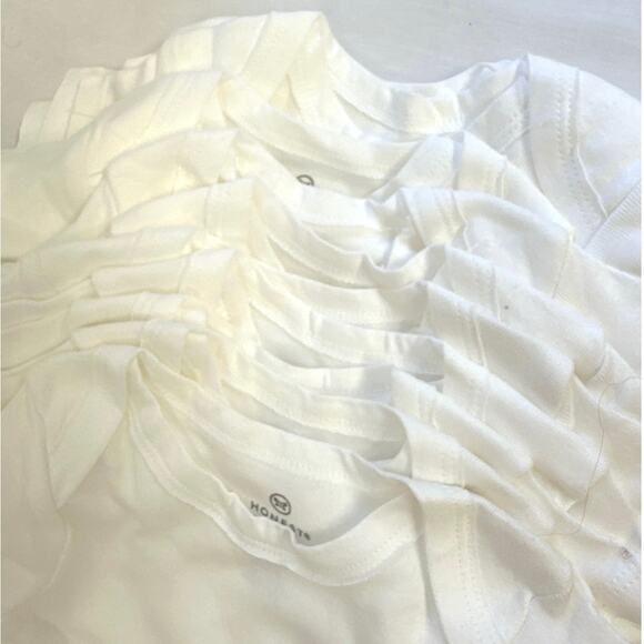 One piece bodysuits 12 pack 3-6 months brand new by Honest Baby organic cotton - Picture 5 of 5